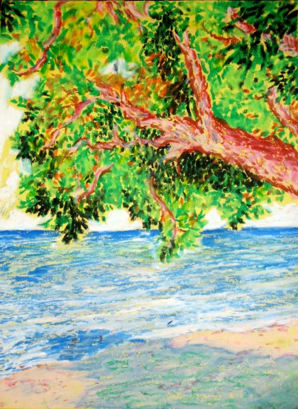 "Daytime at Palau Beach" Print