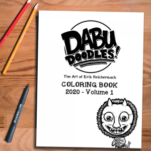 Dabu Doodles Coloring Book - Volume 1