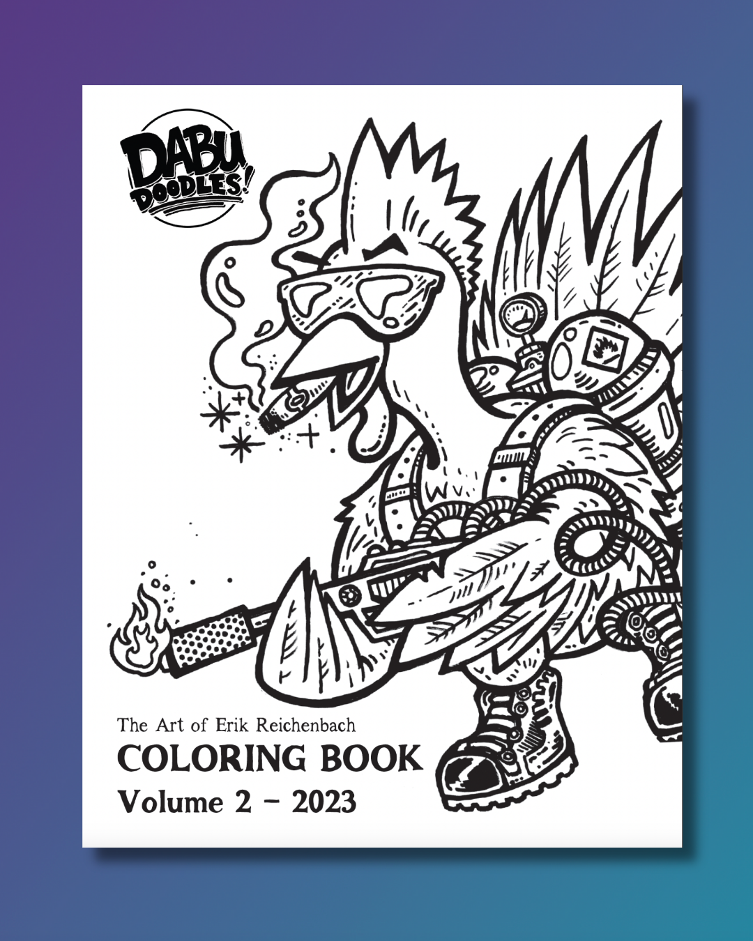 Dabu Doodles Coloring Book